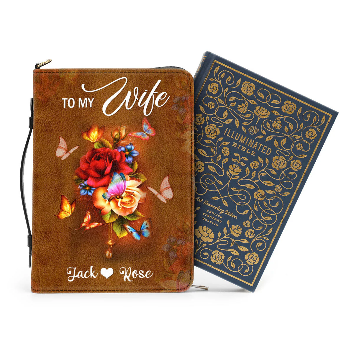 Meeting You Was Fate Sweet Flower - Scripture Gifts For Women Of God - Personalized Bible Covers - AT4081340 - Image 4