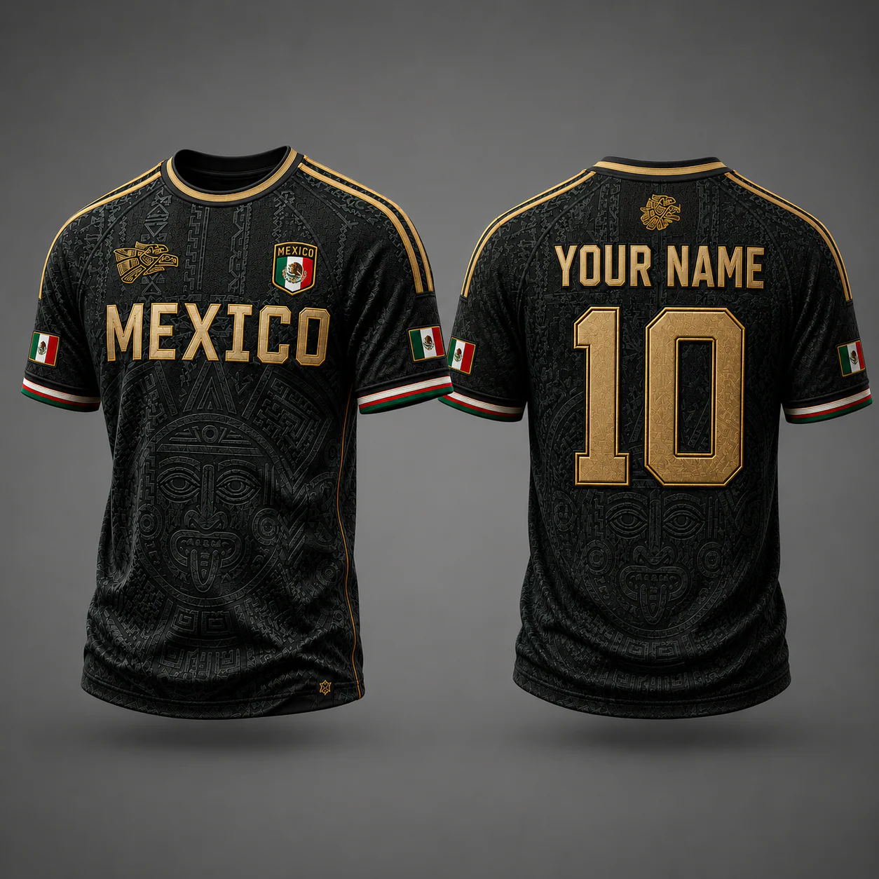 Mexico Football Championship 2026 - Personalized Soccer Jersey - Gifts For Sports Lovers, Mexico Fans