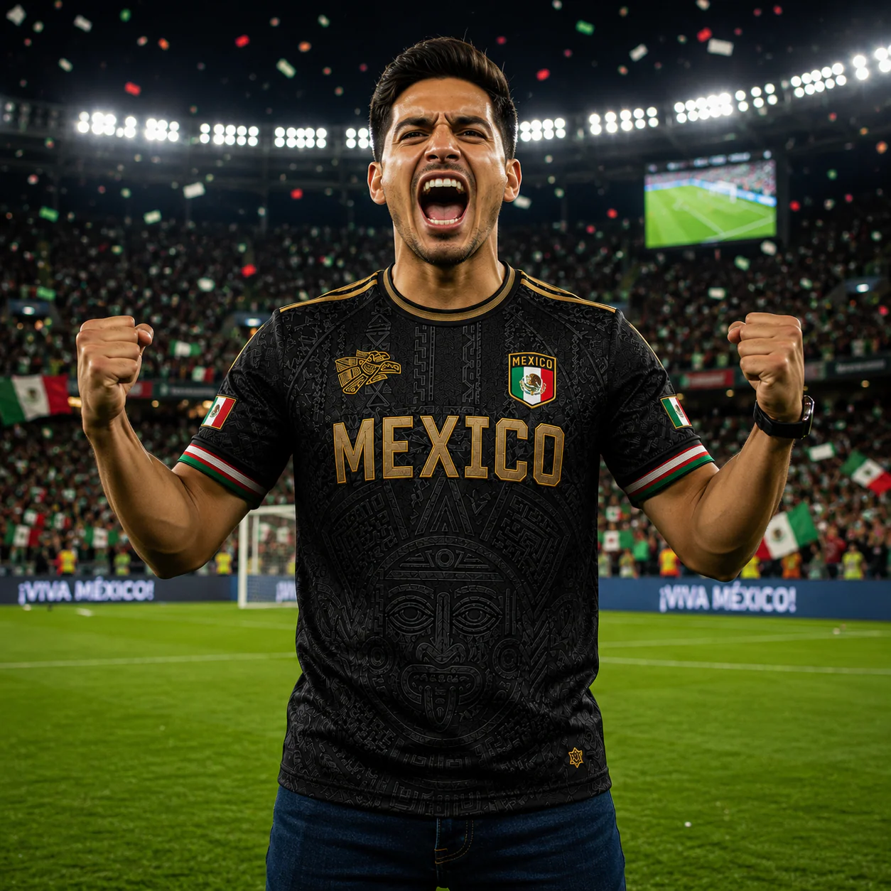 Mexico Football Championship 2026 - Personalized Soccer Jersey - Gifts For Sports Lovers, Mexico Fans - Image 3