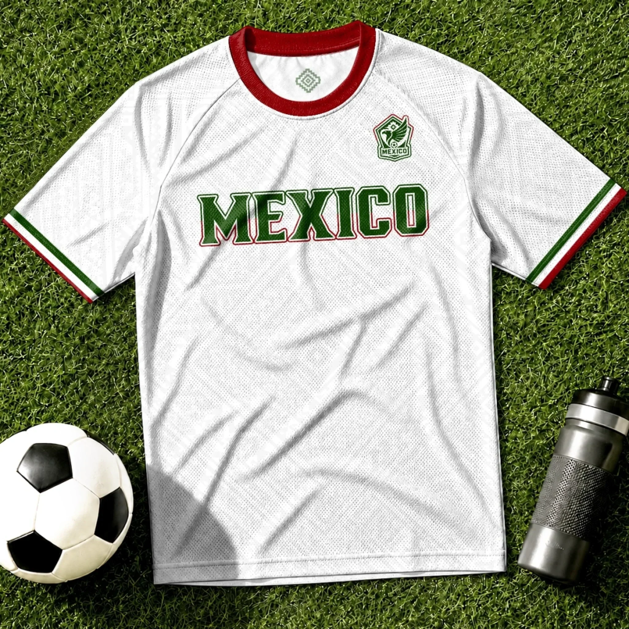 Mexico Football Global Championships - Personalized Soccer Jersey - Gifts For Soccer Lovers - Image 5