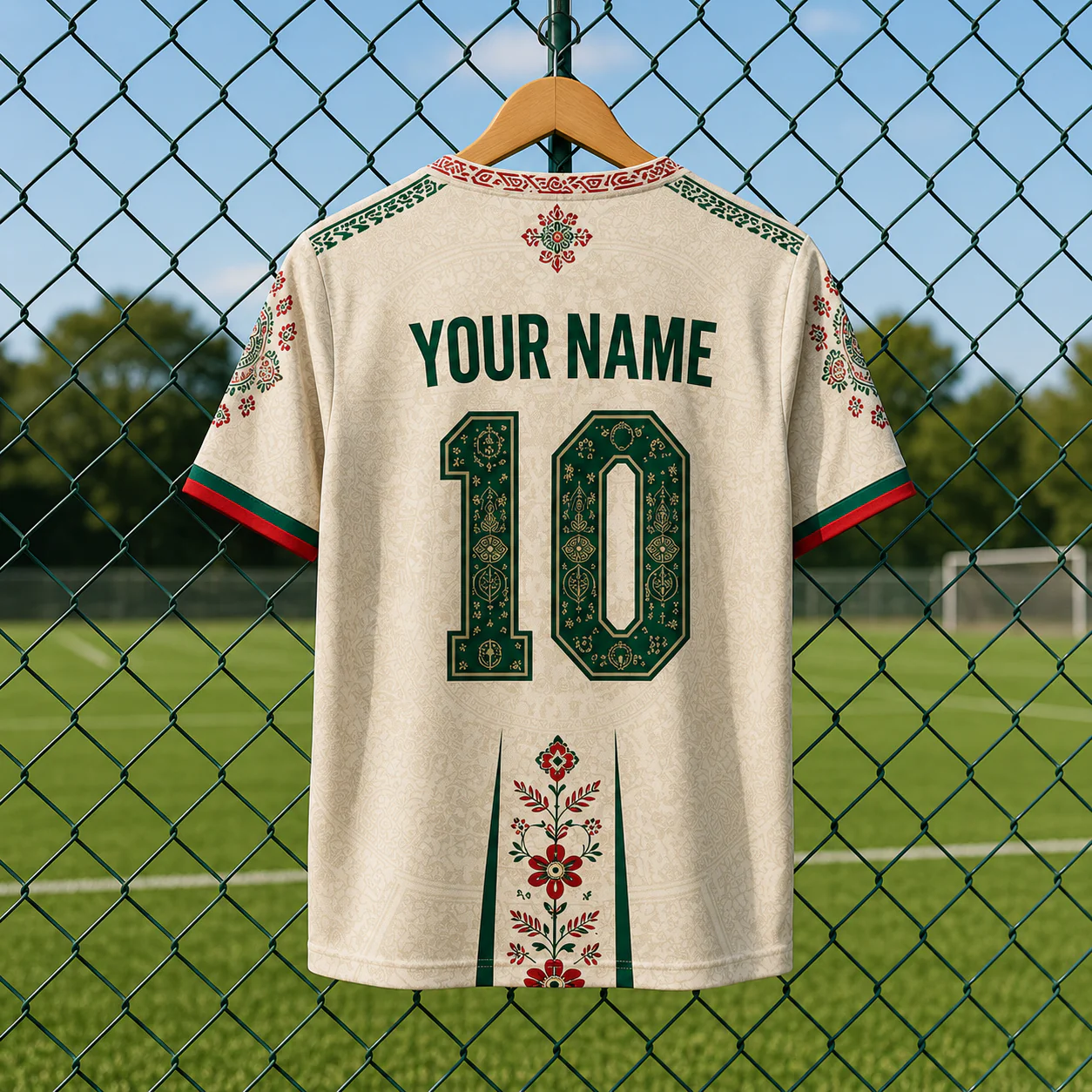 Mexico Global Soccer 2026 Eagle And Aztec Art - Personalized Soccer Jersey - Birthday Gifts For Football Lovers, Sports Fans, Sports Lovers - Image 4