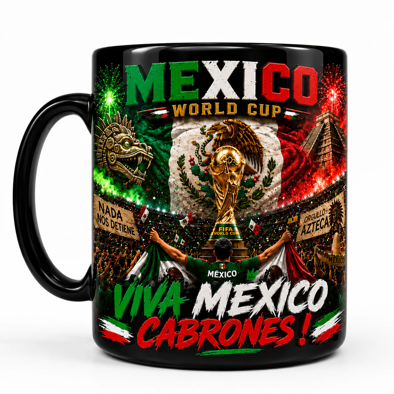 Mexico Soccer Championship 2026 - Accent Mug - Gifts For Football Lovers, Sports Fans, Sports Lovers - Image 5