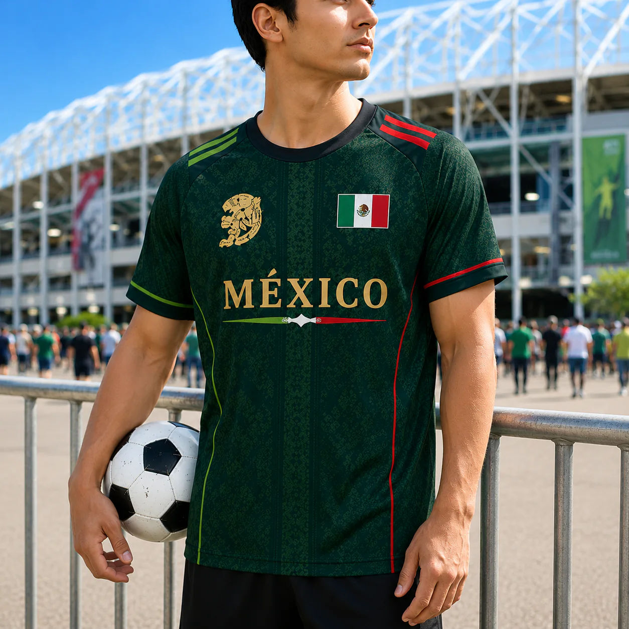 Mexico World Football 2026 -Personalized Soccer Jersey - Birthday Gifts For Football Lovers, Sports Fans, Sports Lovers - Image 2