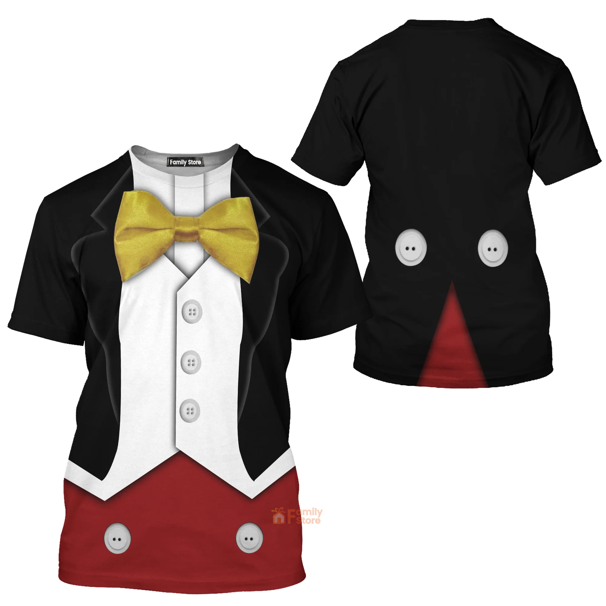 Mickey Mouse Disneyland Costume T-shirt For Men - Image 3