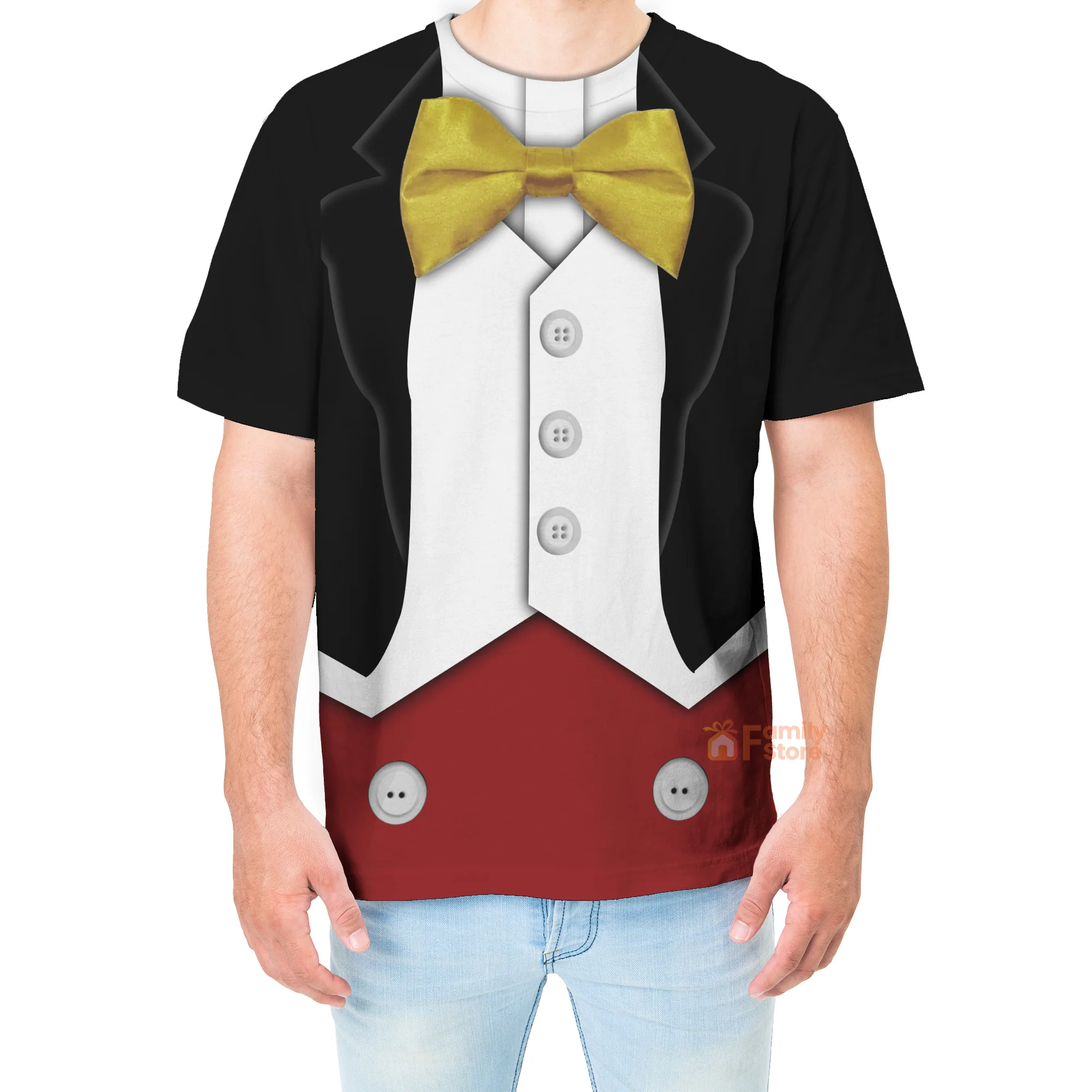 Mickey Mouse Disneyland Costume T-shirt For Men - Image 4