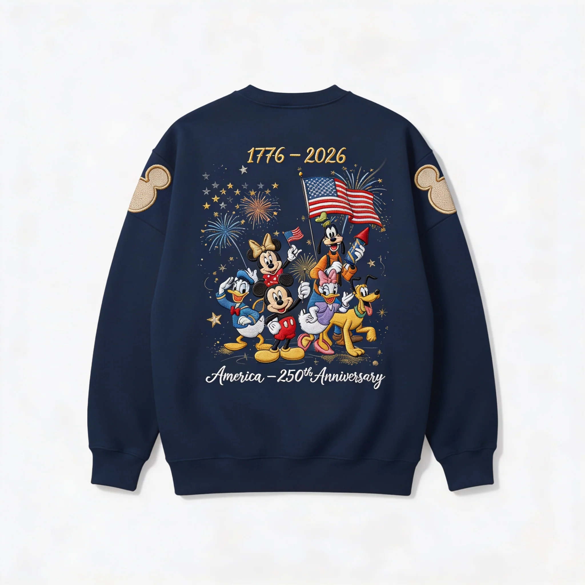 MkMo 250th Anniversary With Funny Friends - Personalized All Over Shirt - Independence Gift For Movie Fans - Image 4