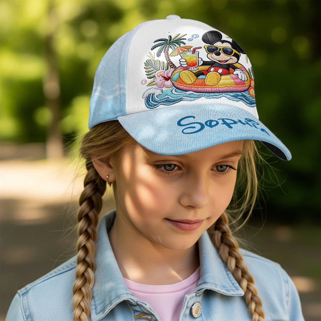 MkMo Back To The Ocean - Personalized Classic Cap - Gift For Beach Lovers, Travel Lovers - Image 2