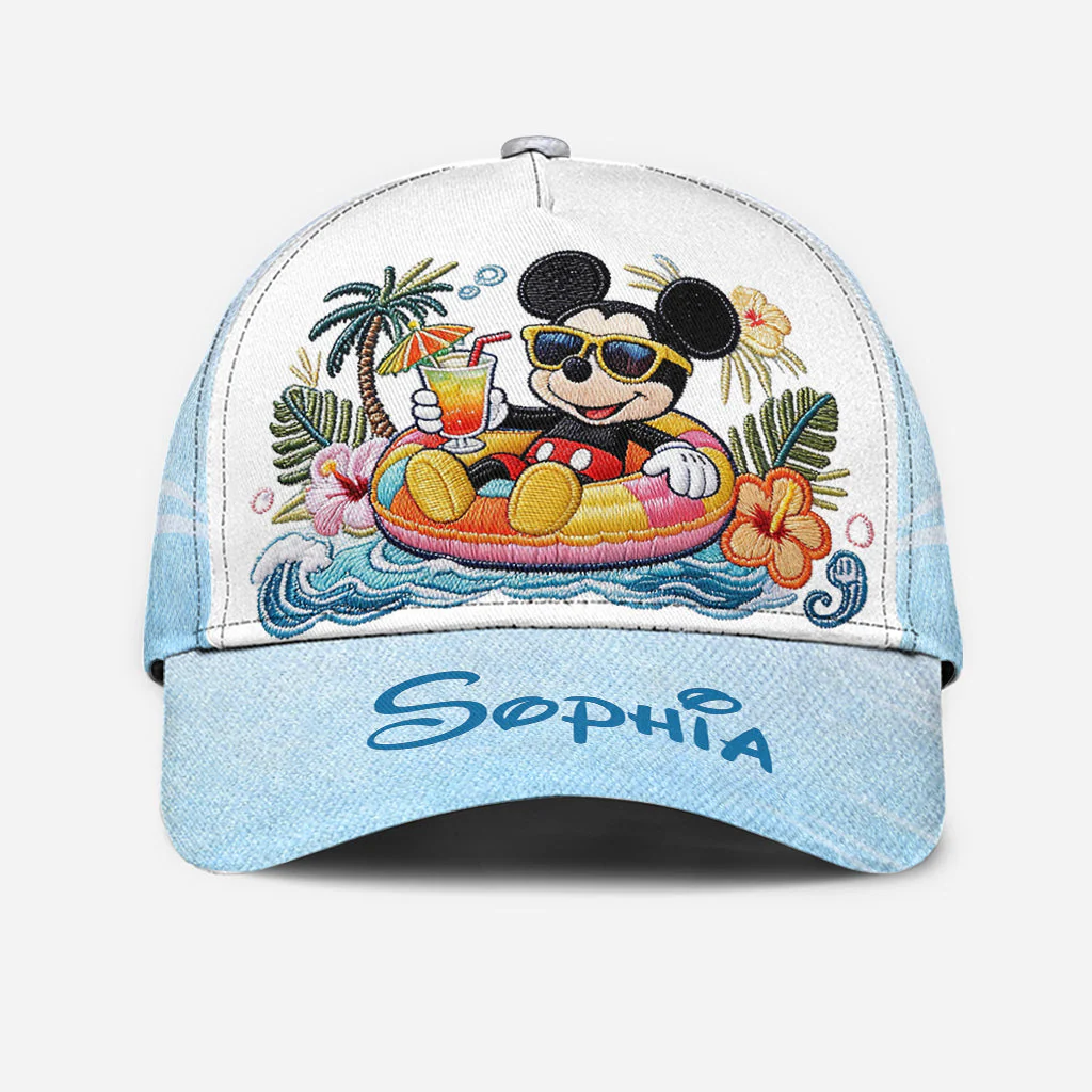 MkMo Back To The Ocean - Personalized Classic Cap - Gift For Beach Lovers, Travel Lovers - Image 4