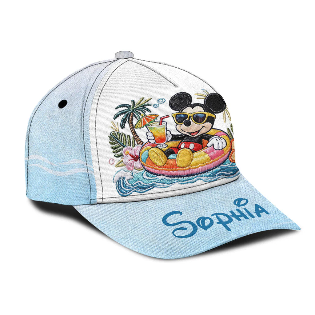 MkMo Back To The Ocean - Personalized Classic Cap - Gift For Beach Lovers, Travel Lovers - Image 5