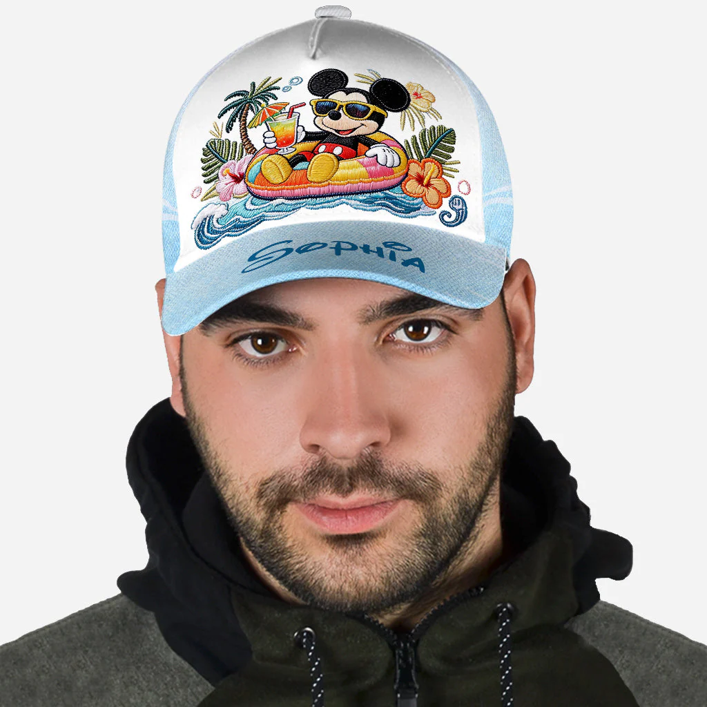 MkMo Back To The Ocean - Personalized Classic Cap - Gift For Beach Lovers, Travel Lovers - Image 6