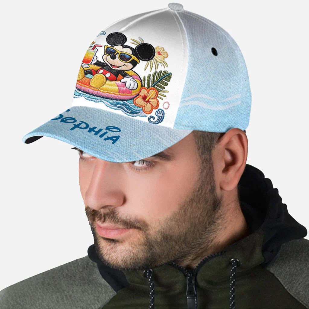 MkMo Back To The Ocean - Personalized Classic Cap - Gift For Beach Lovers, Travel Lovers - Image 7