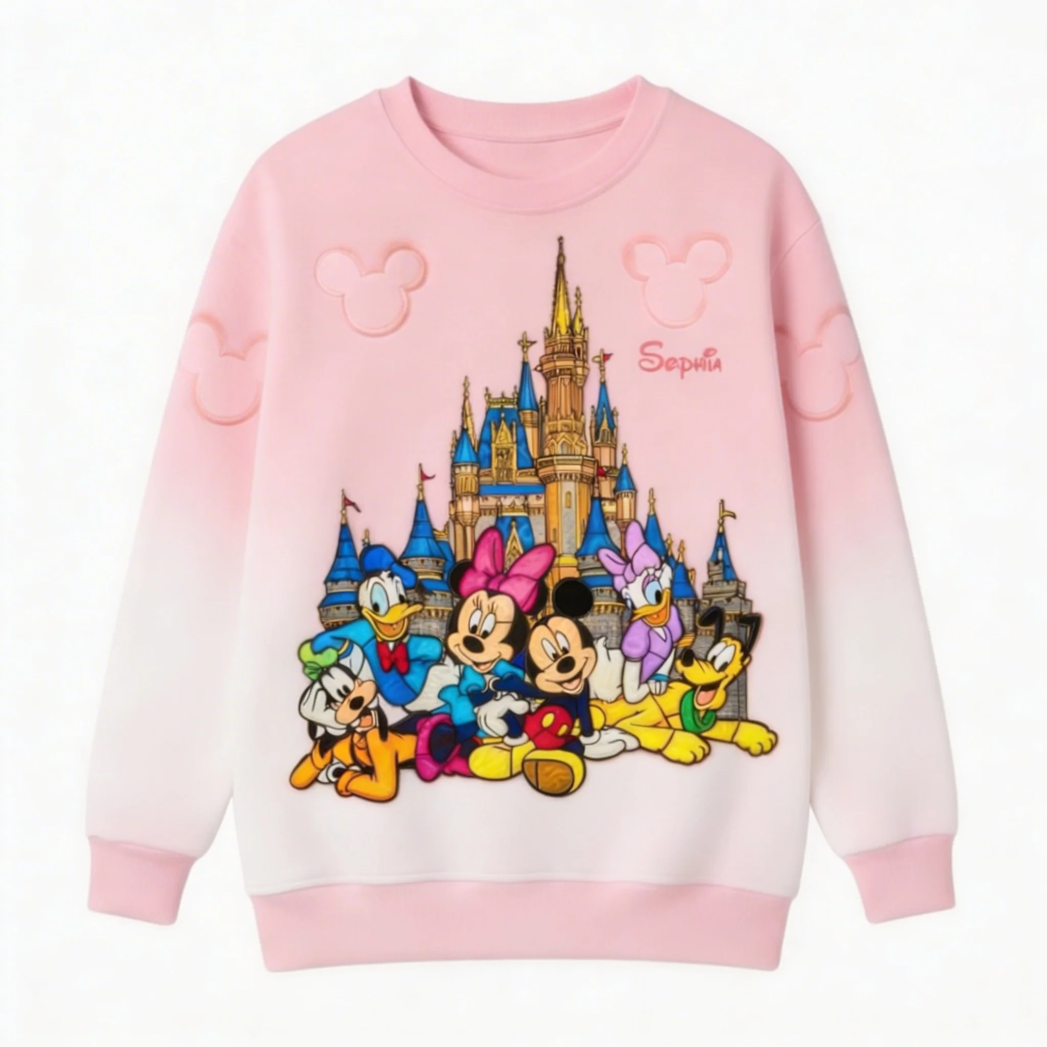 MkMo Castle With Funny Friends - Personalized All Over Shirt - Gift For Her, Movie Fans - Image 4