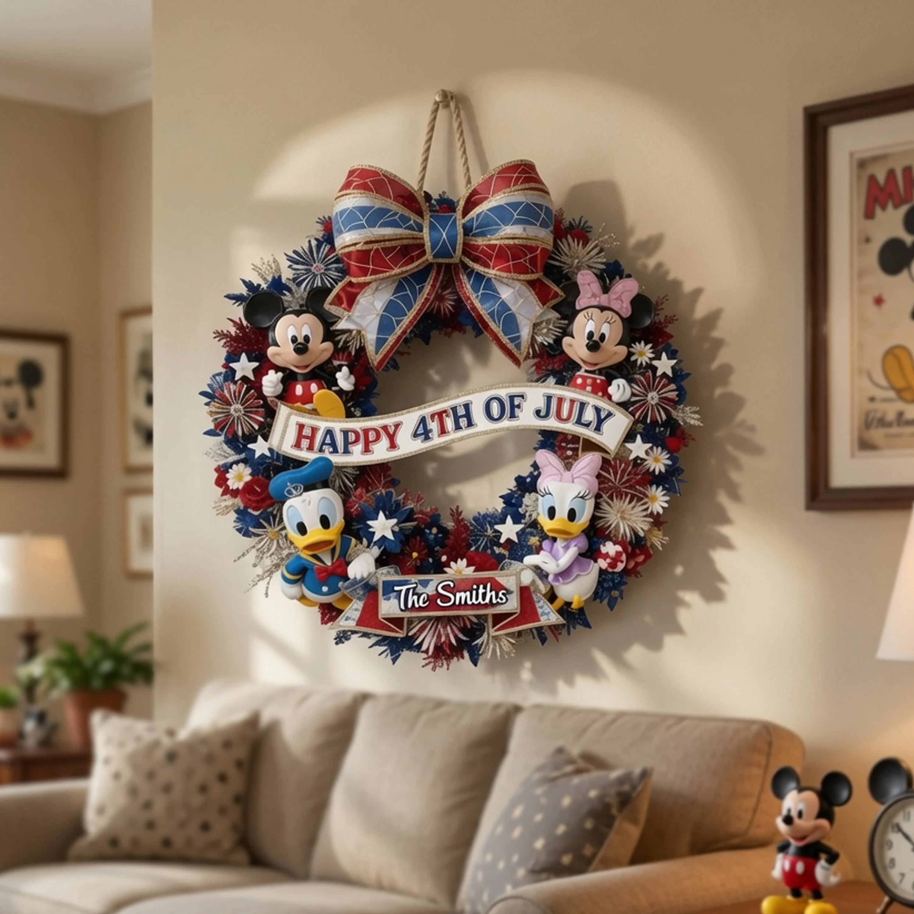 MkMo Celebrate 250 Years Of America Freedom - Personalized Custom Shaped Wood Sign - Gift For Patriots, Movie Fans - Image 5
