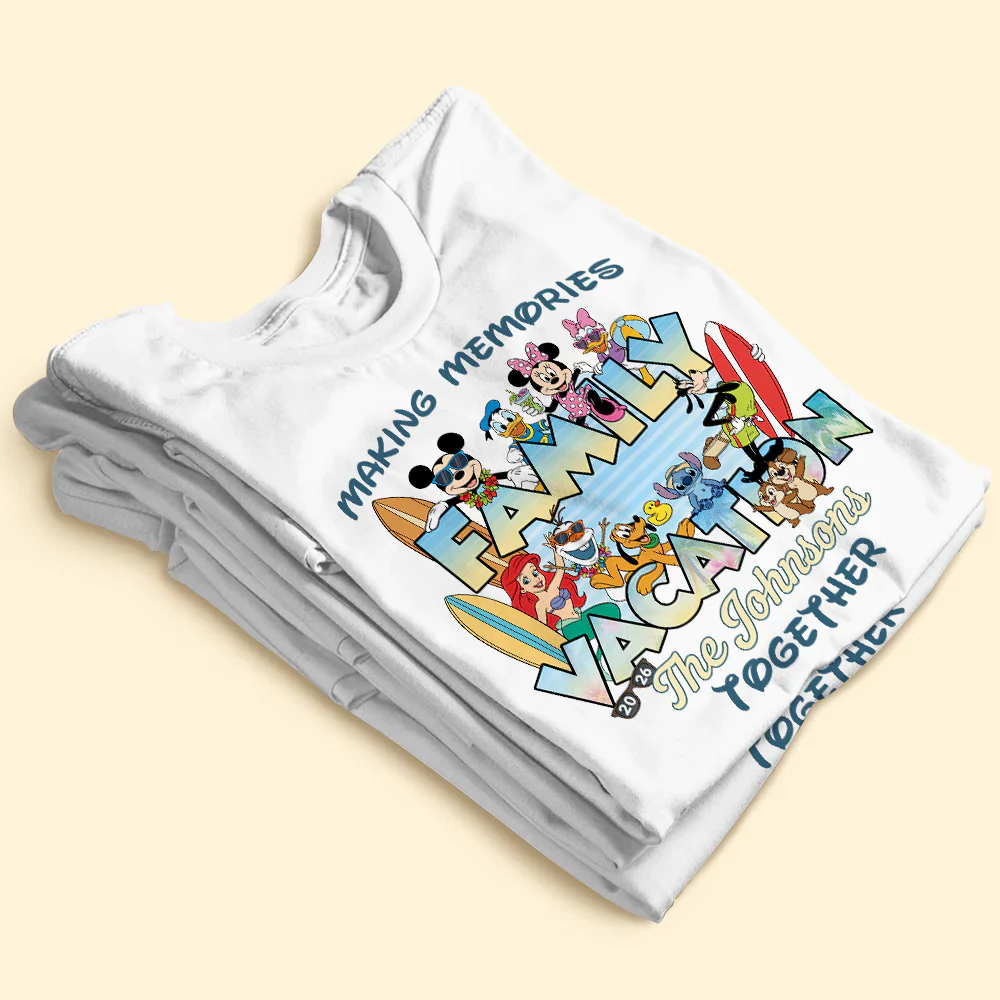 MkMo Family Vacation - Personalized Shirt - Gift For Family, Travellers - Image 4