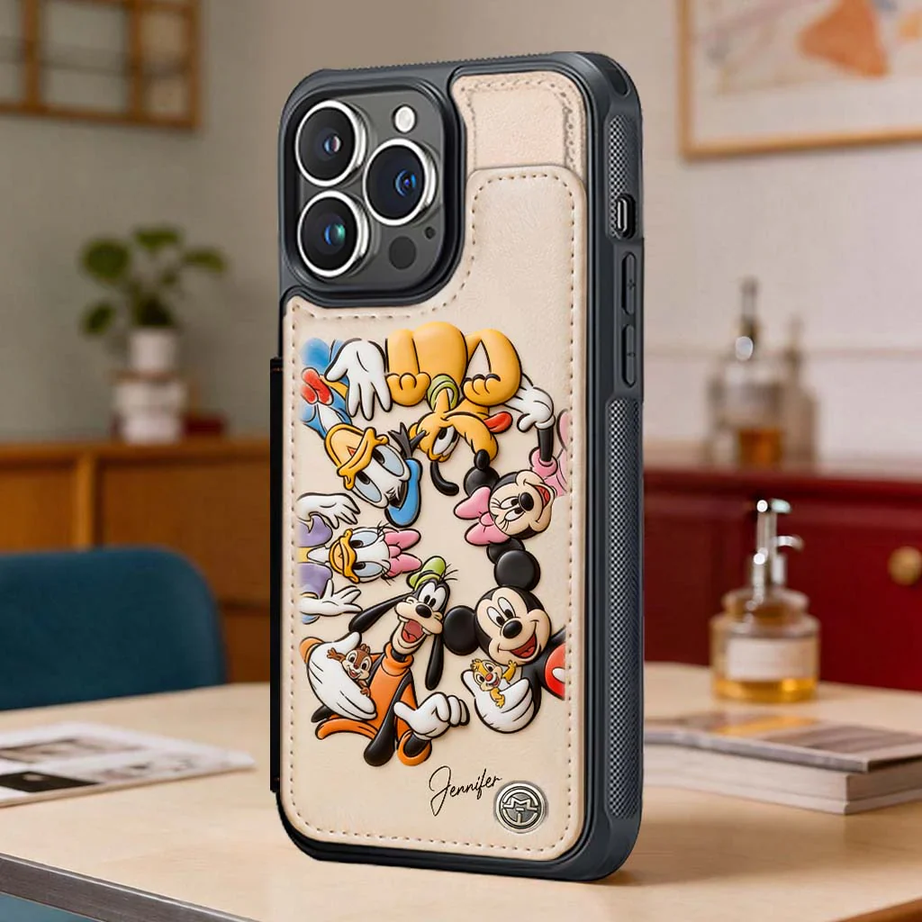 MkMo Magic Friends - Personalized Wallet Phone Case - Gift For Movie Fans