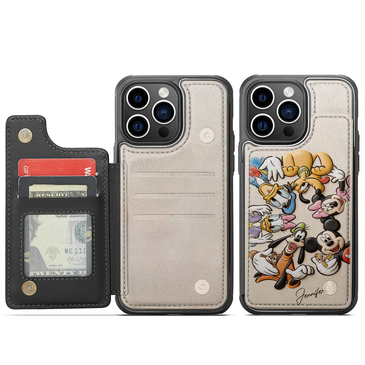 MkMo Magic Friends - Personalized Wallet Phone Case - Gift For Movie Fans - Image 6