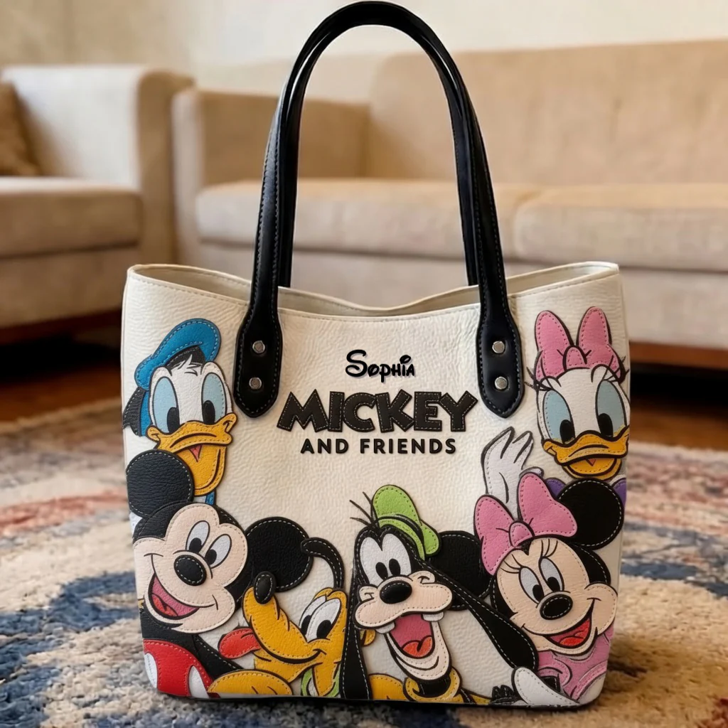 MkMo Magic Mouse And Friends - Personalized Tote Bag - Gift For Fan Movies HH01