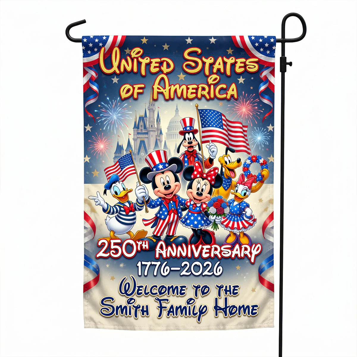 MkMo Magic Mouse Celebrate 250 Years Of America Freedom - Gift For Family, Patriots - Image 4