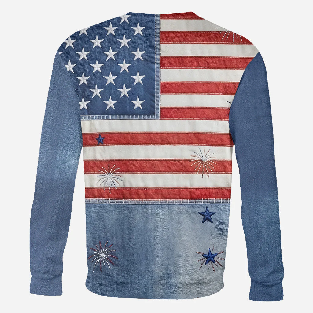 MkMo Magic Mouse Celebrate 250 Years Of America - Personalized All Over Shirt And Leggings - Gift For Movie Fans, Patriots - Image 6