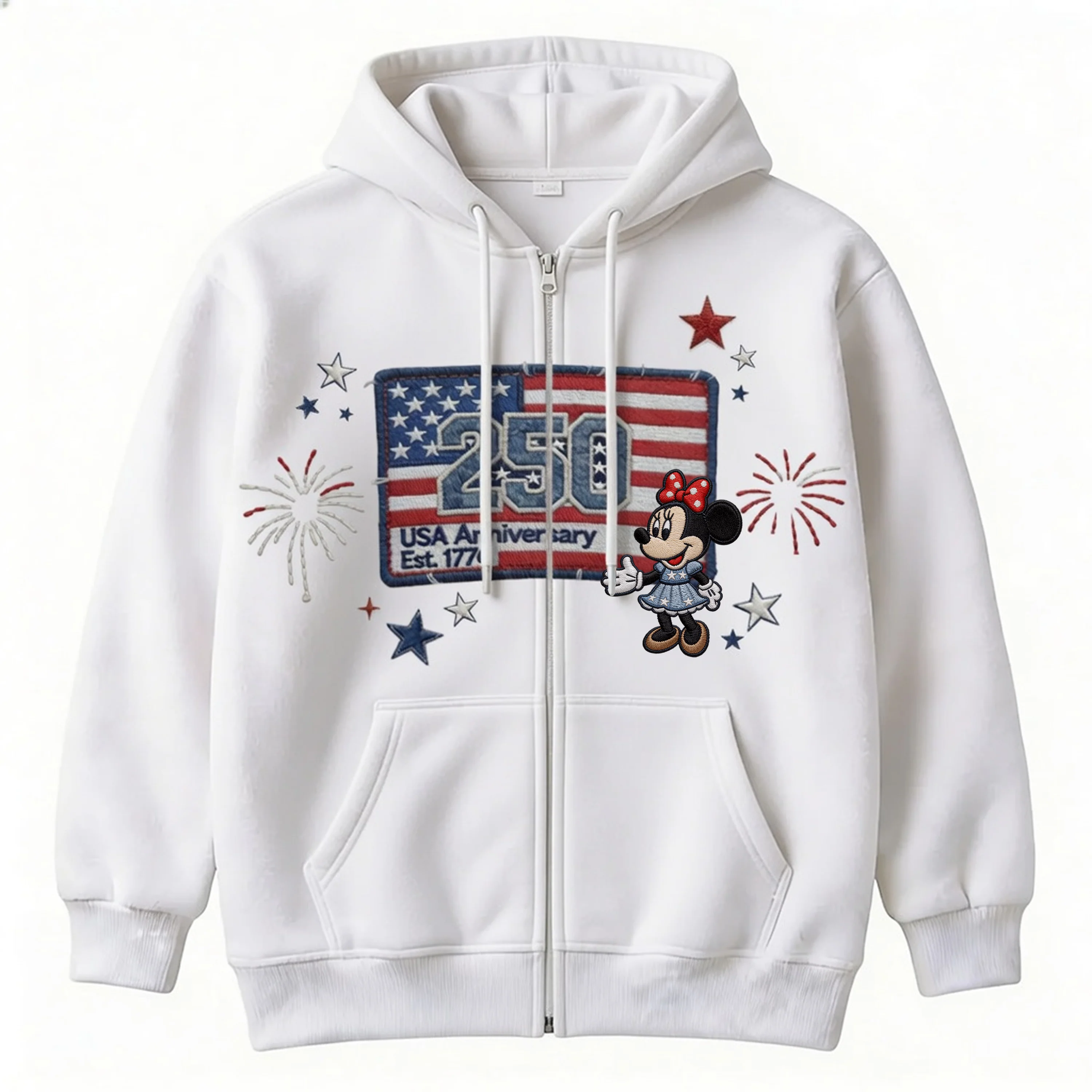 MkMo Magic Mouse Celebrate 250 Years Of America - Personalized All Over Shirt - Gift For Patriots HH01 - Image 5