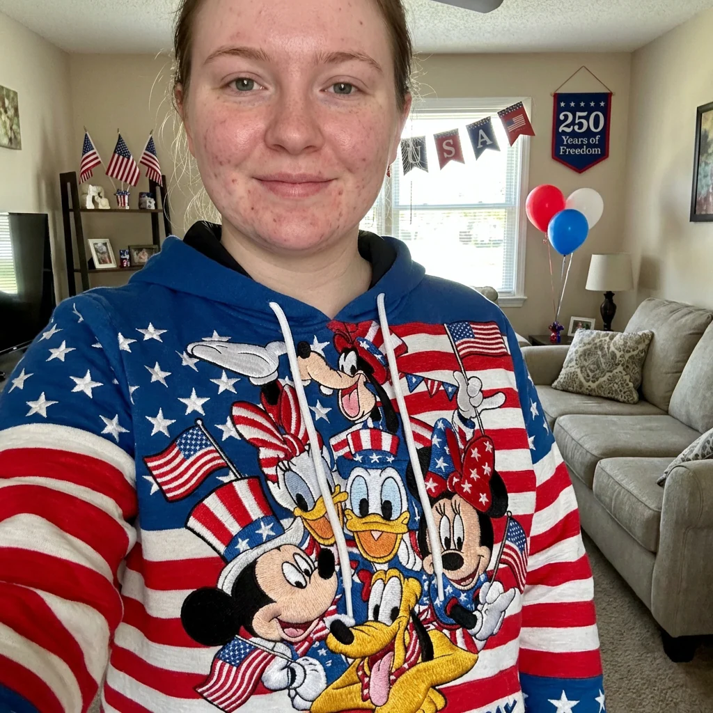 MkMo Magic Mouse Celebrate 250th Anniversary Of USA - Personalized All Over Shirt - Gift For Movie Fans, Patriots, Family NL122 - Image 6