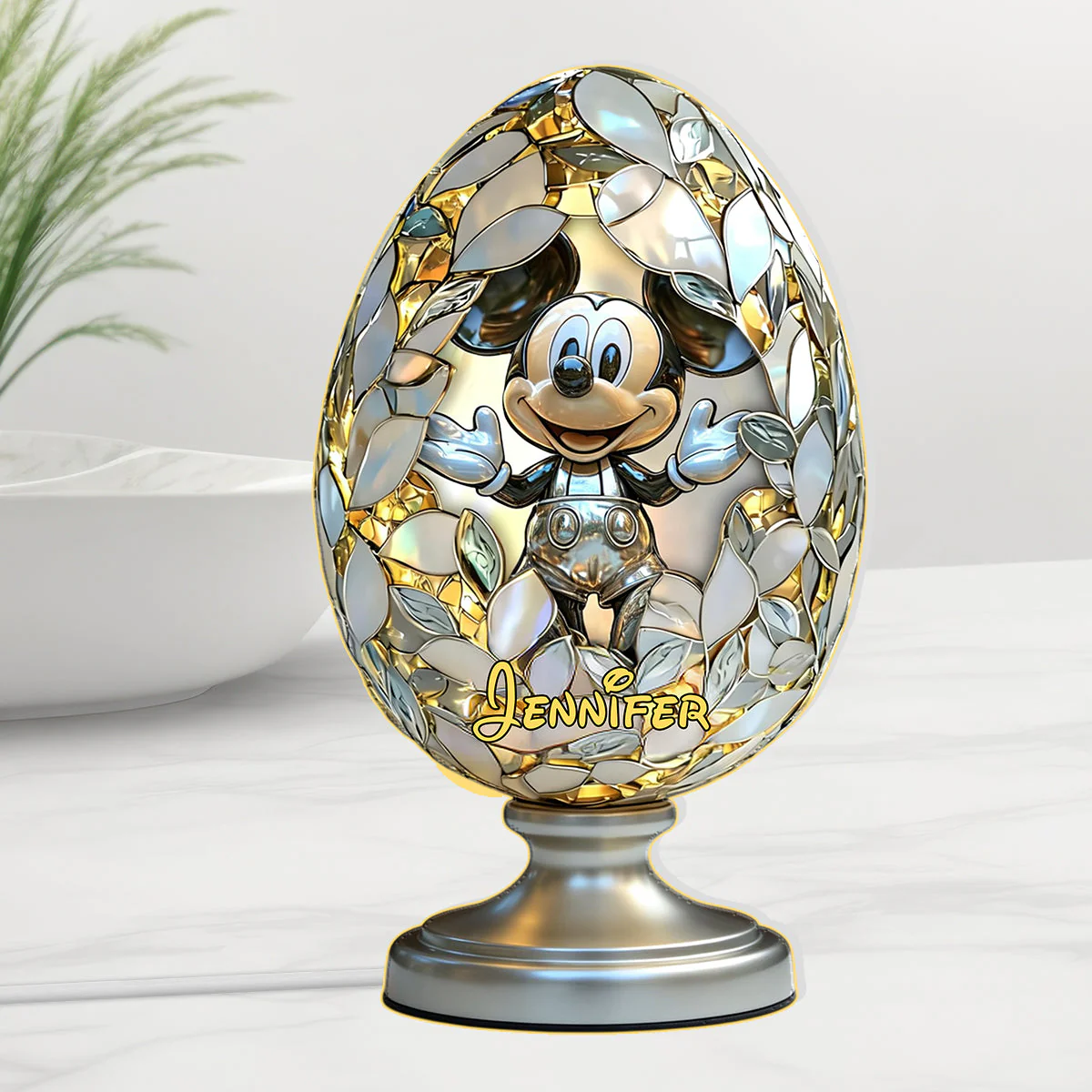 MkMo Magic Mouse Easter Egg - Personalized Custom Shape Acrylic Light Box - Gift For Movie Fans HH01 - Image 2