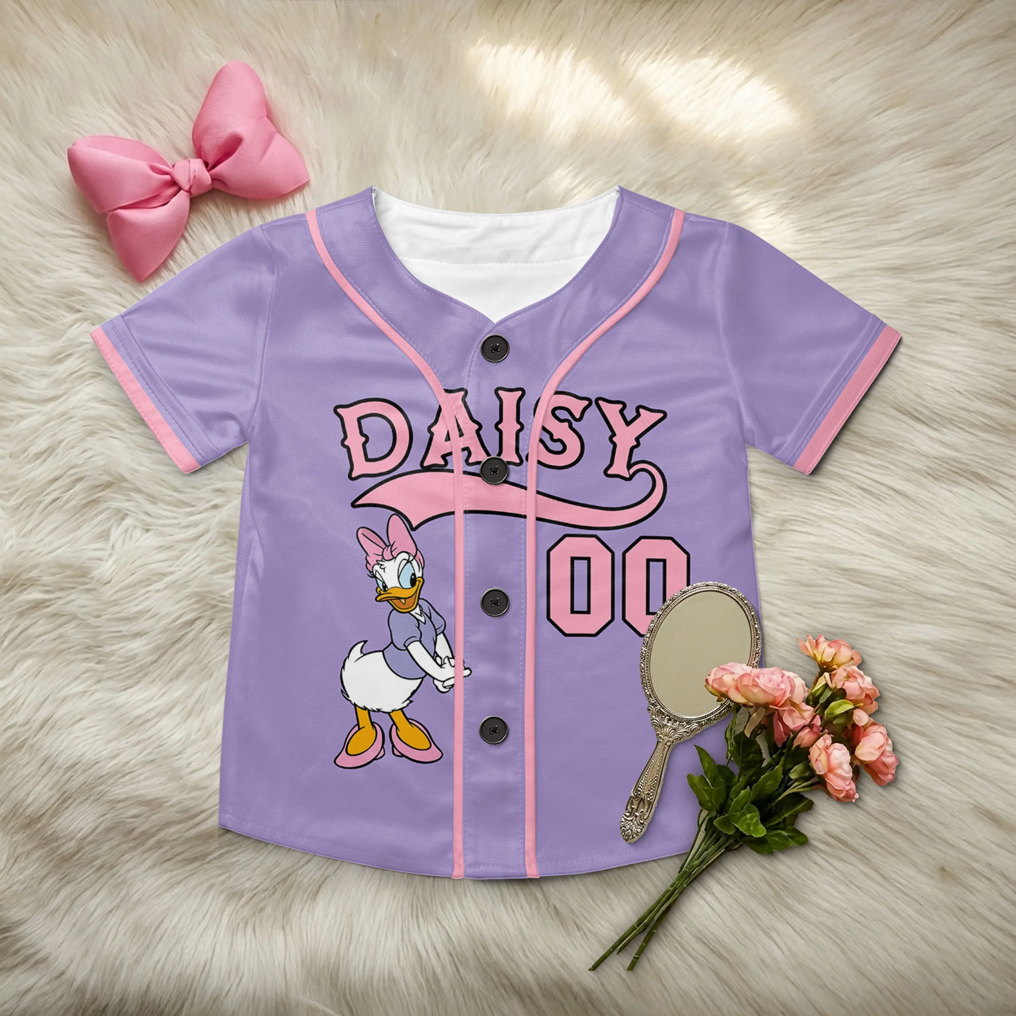 MkMo Magic Mouse Friends - Personalized Baseball Jersey For Kids, Youth, Adult - Gift For Kids, Movie Fans NL122 - Image 8