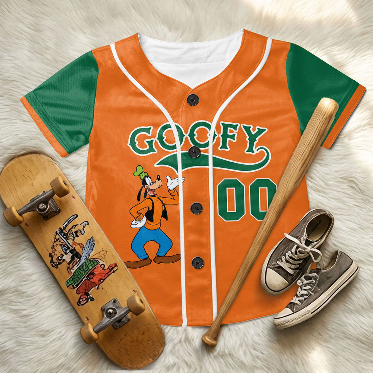 MkMo Magic Mouse Friends - Personalized Baseball Jersey For Kids, Youth, Adult - Gift For Kids, Movie Fans NL122 - Image 9