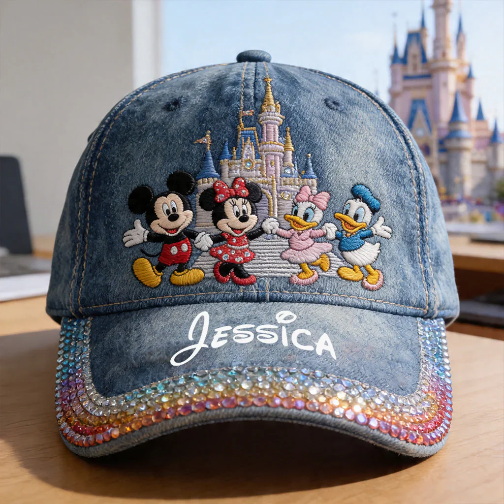 MkMo Magic Mouse Friends - Personalized Classic Cap - Gift For Movie Fans