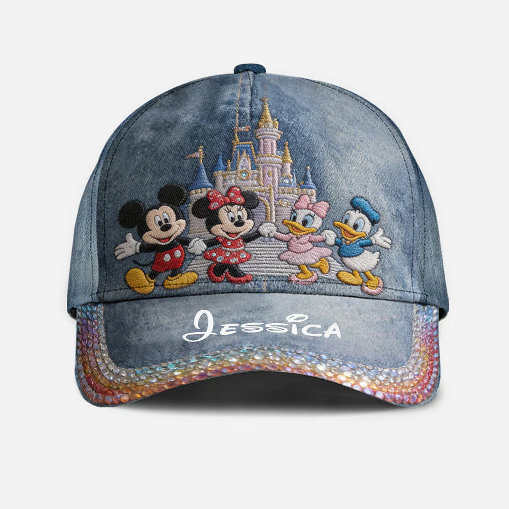 MkMo Magic Mouse Friends - Personalized Classic Cap - Gift For Movie Fans - Image 3