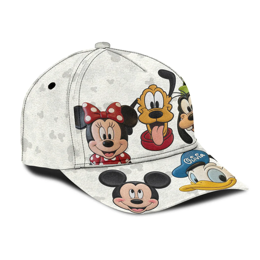 MkMo Magic Mouse Friends - Personalized Classic Cap - Gift For Movie Fans - Image 4