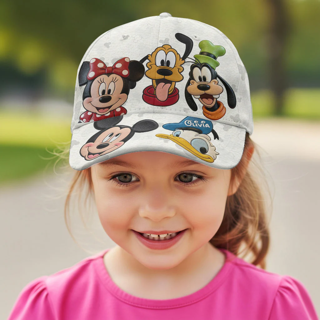 MkMo Magic Mouse Friends - Personalized Classic Cap - Gift For Movie Fans - Image 8