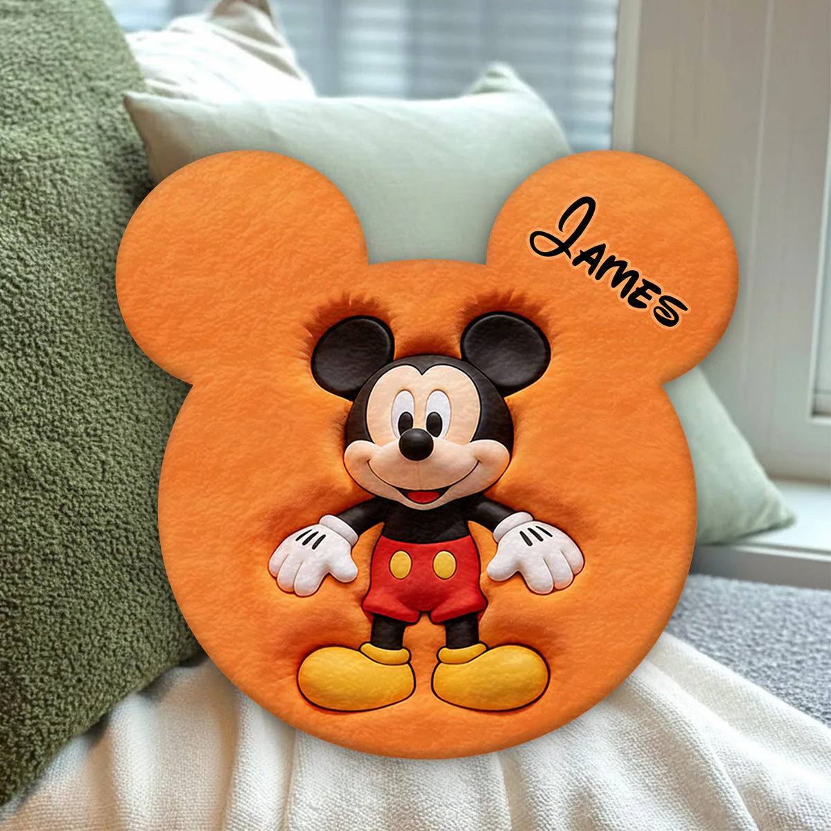 MkMo Magic Mouse Friends - Personalized Custom Shaped Pillow - Gift For Movie Fans - Image 7