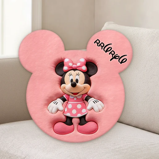 MkMo Magic Mouse Friends - Personalized Custom Shaped Pillow - Gift For Movie Fans - Image 9