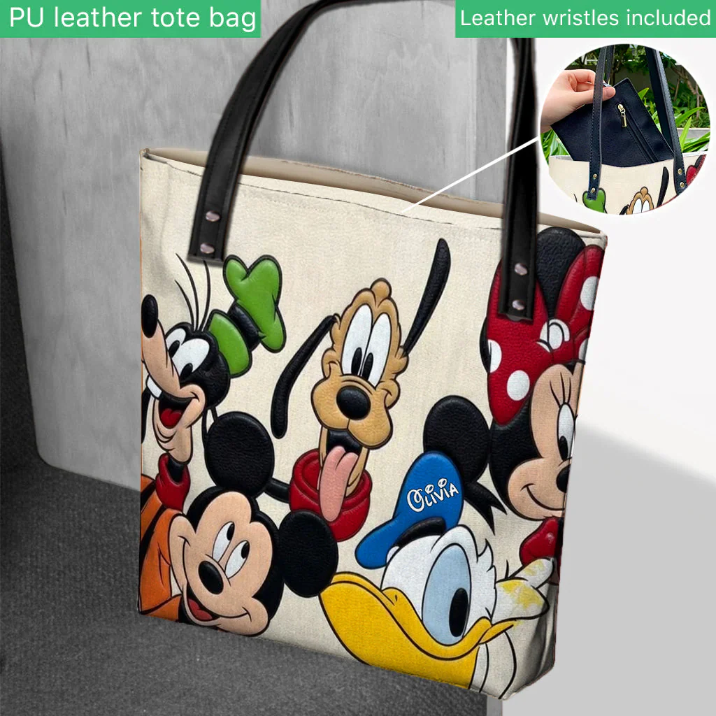 MkMo Magic Mouse Friends - Personalized Tote Bag - Gift For Movie Fans - Image 2