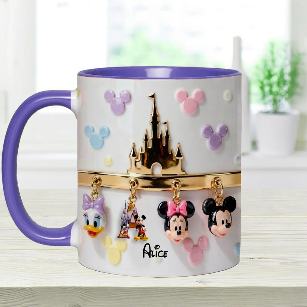 MkMo Magic Mouse Magical - Personalized Accent Mug - Christmas Gift For Movie Fans HH01 - Image 5