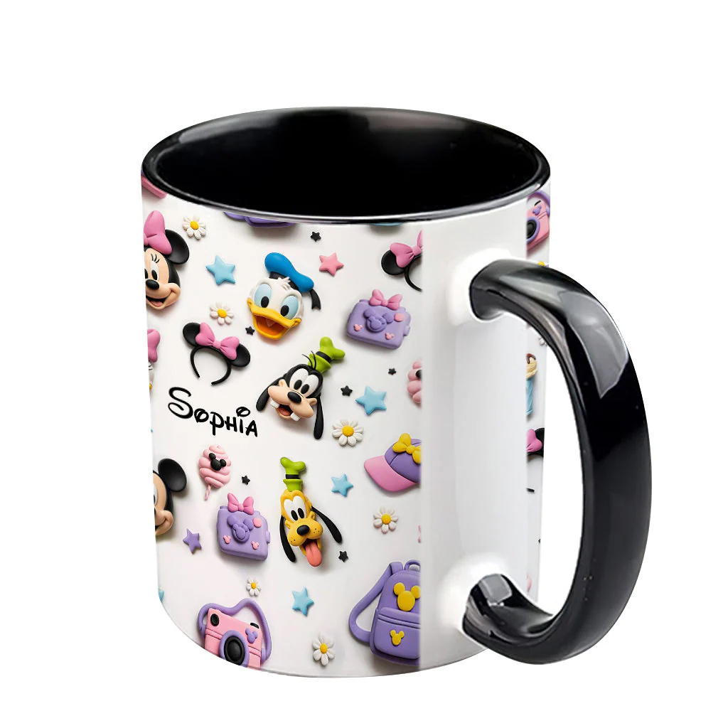 MkMo Magic Mouse Merry Christmas To All - Personalized Accent Mug - Christmas Gift NA94 - Image 3