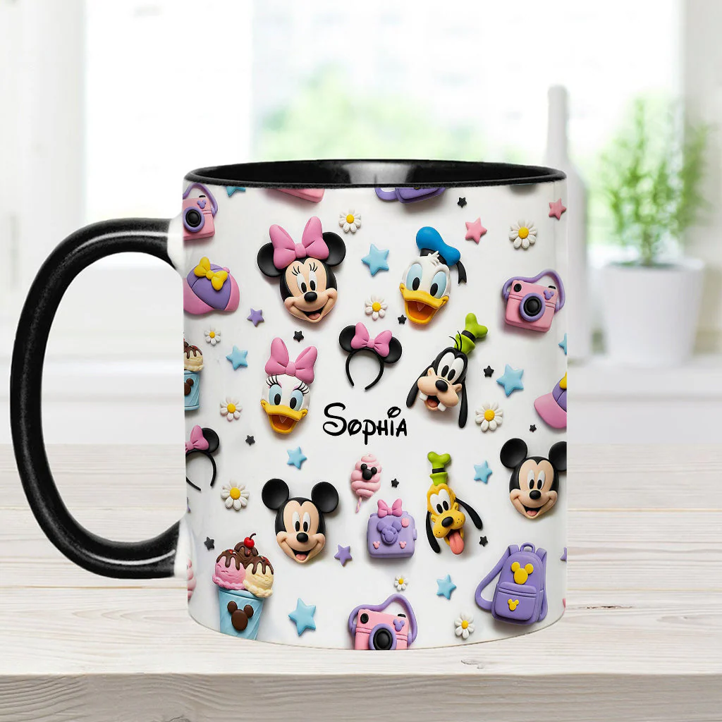 MkMo Magic Mouse Merry Christmas To All - Personalized Accent Mug - Christmas Gift NA94 - Image 4