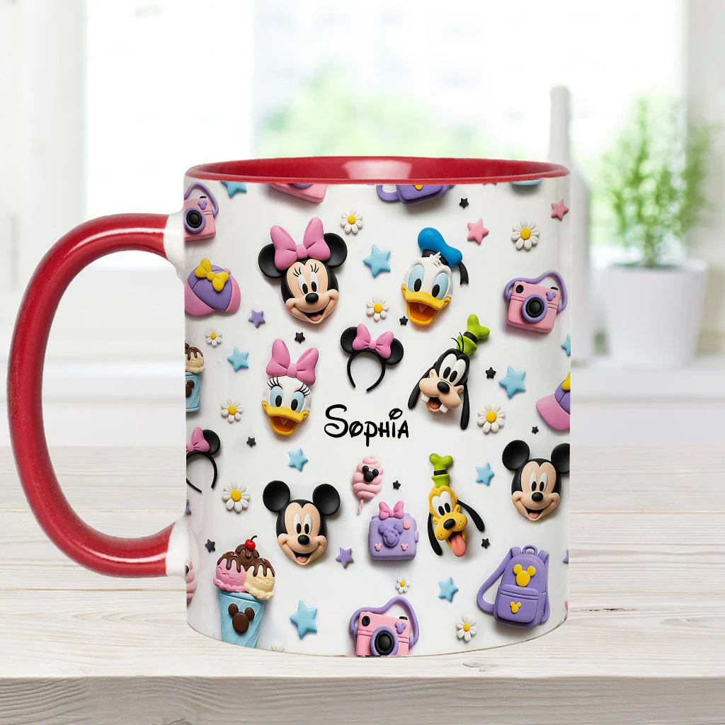 MkMo Magic Mouse Merry Christmas To All - Personalized Accent Mug - Christmas Gift NA94 - Image 5