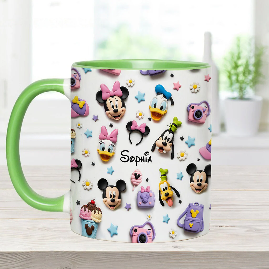 MkMo Magic Mouse Merry Christmas To All - Personalized Accent Mug - Christmas Gift NA94 - Image 6