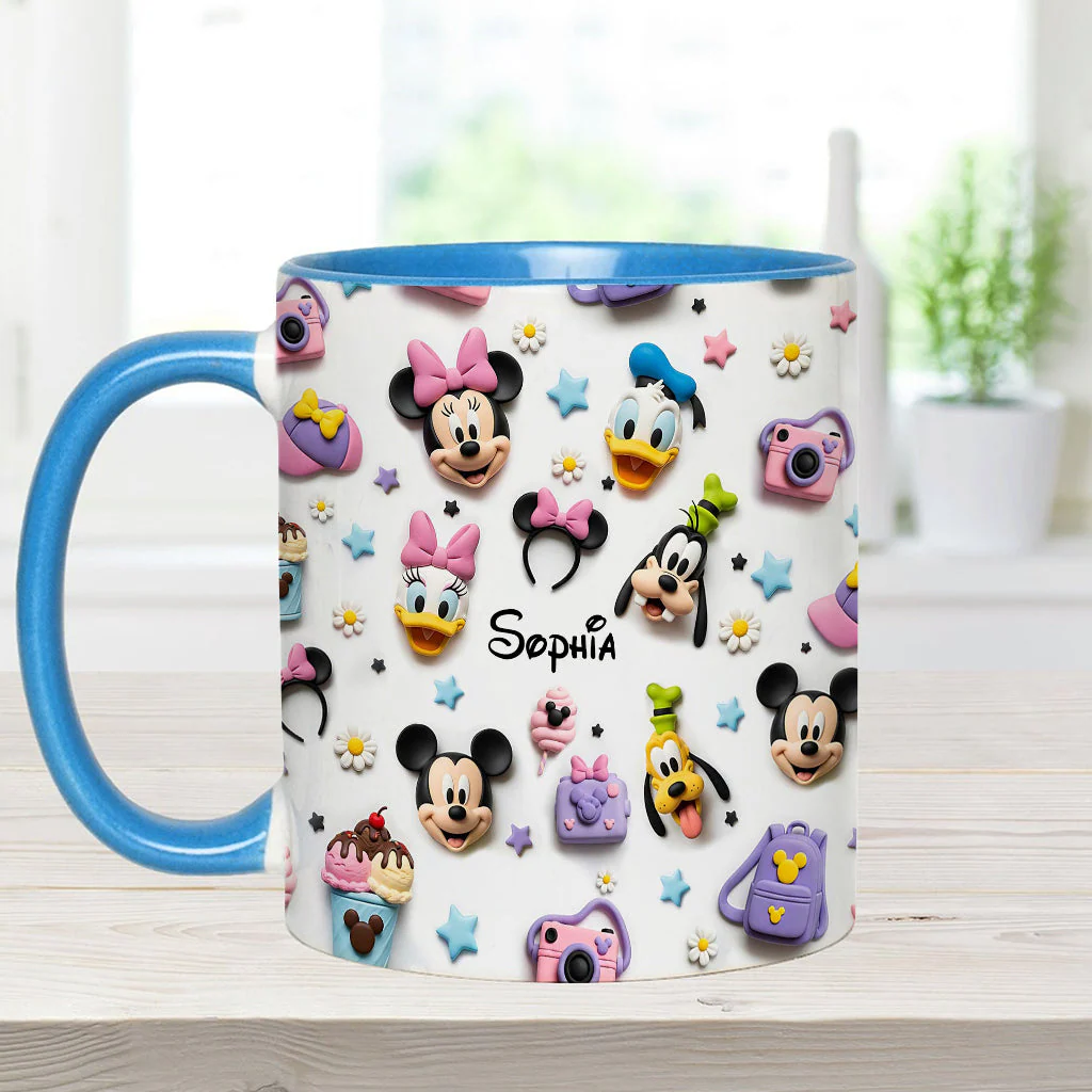 MkMo Magic Mouse Merry Christmas To All - Personalized Accent Mug - Christmas Gift NA94 - Image 7