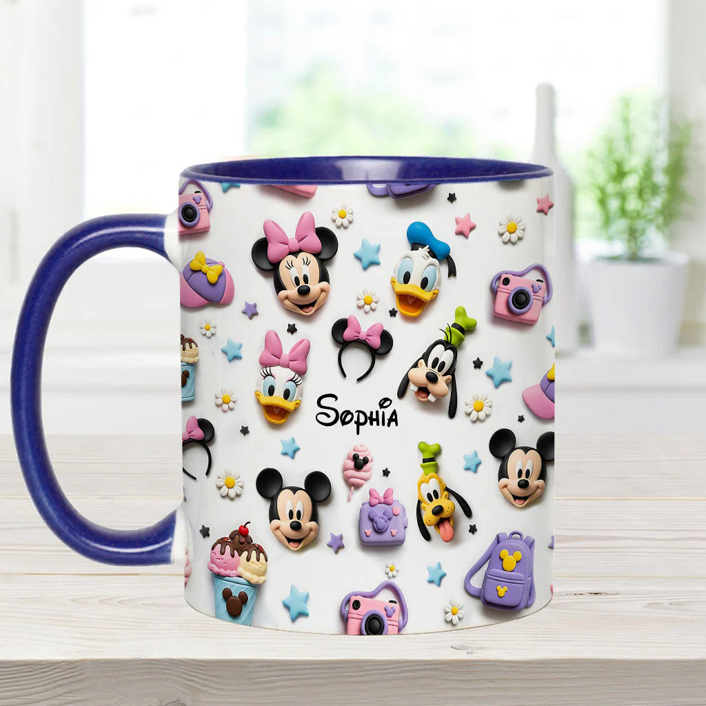 MkMo Magic Mouse Merry Christmas To All - Personalized Accent Mug - Christmas Gift NA94 - Image 8