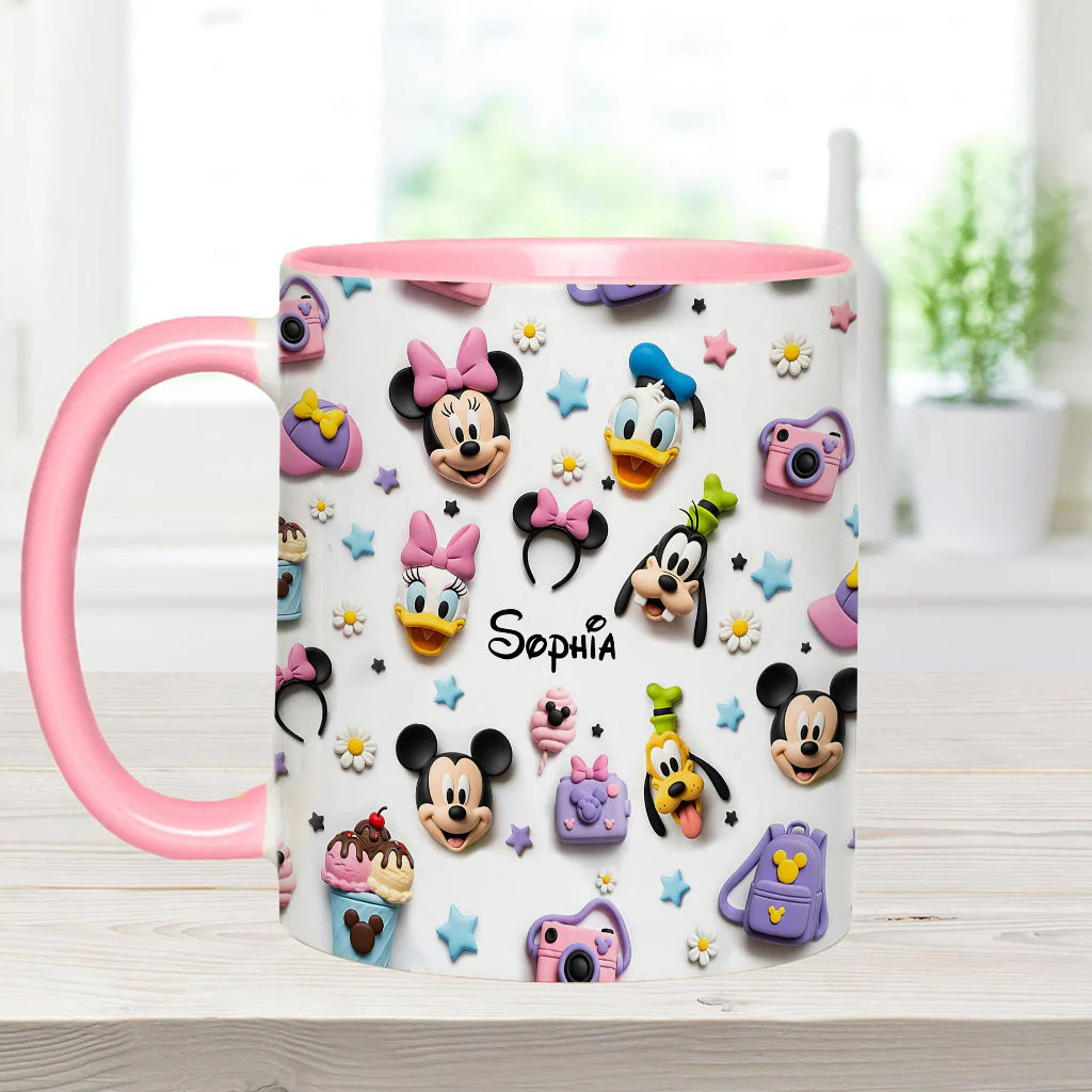 MkMo Magic Mouse Merry Christmas To All - Personalized Accent Mug - Christmas Gift NA94 - Image 9