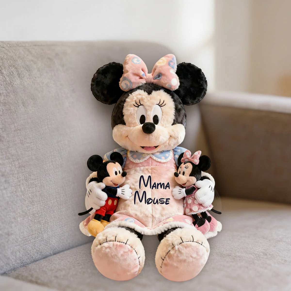 MkMo Magic Mouse Mom - Personalized Custom Shaped Pillow - Gift For Mom NL122 - Image 4