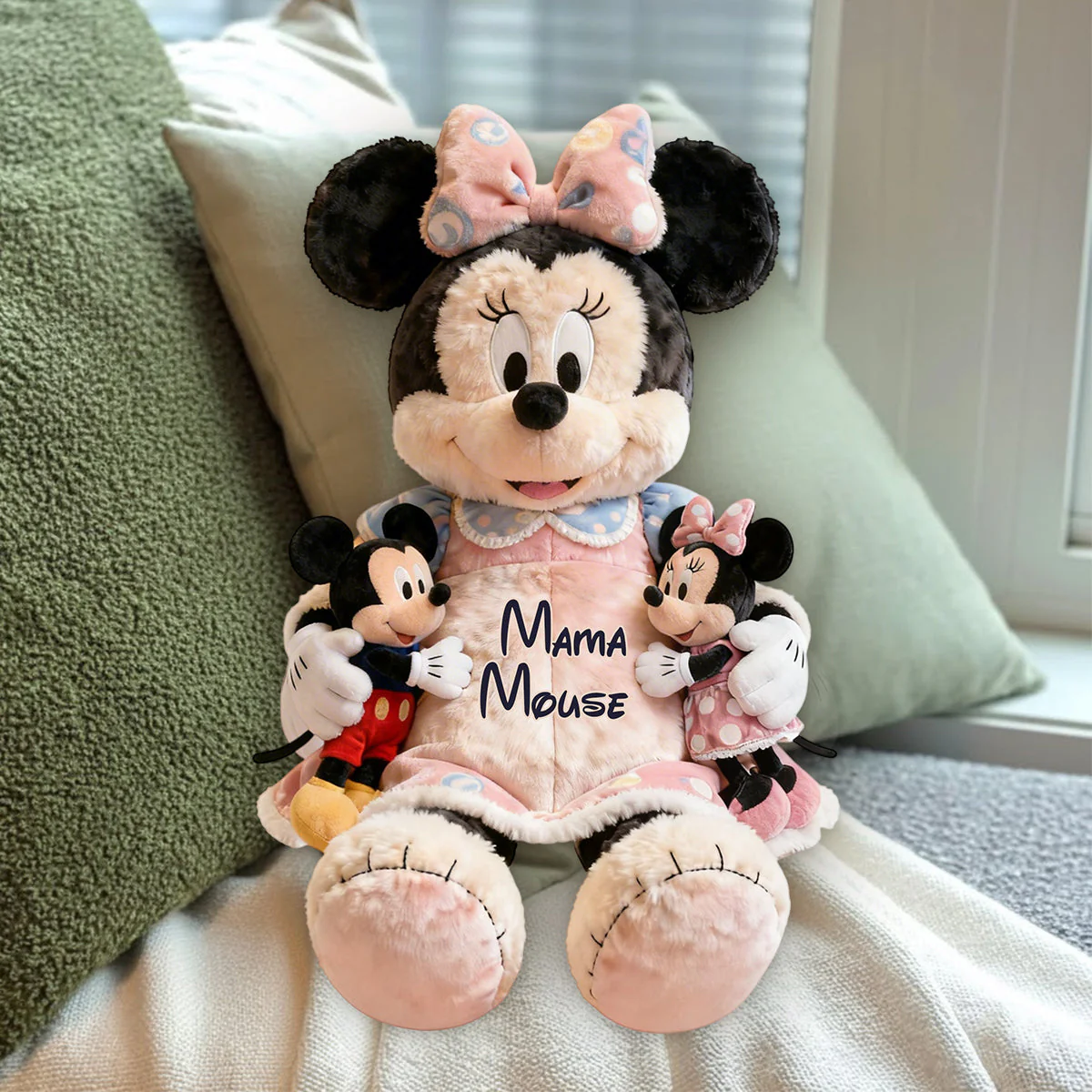 MkMo Magic Mouse Mom - Personalized Custom Shaped Pillow - Gift For Mom NL122 - Image 7