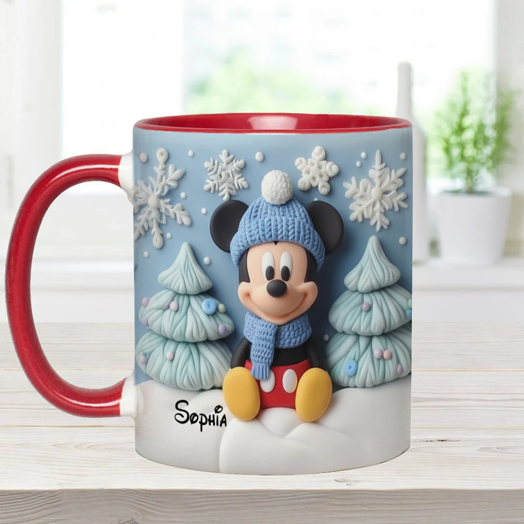 MkMo Magic Mouse - Personalized Accent Mug - Christmas Gift HH01 - Image 7