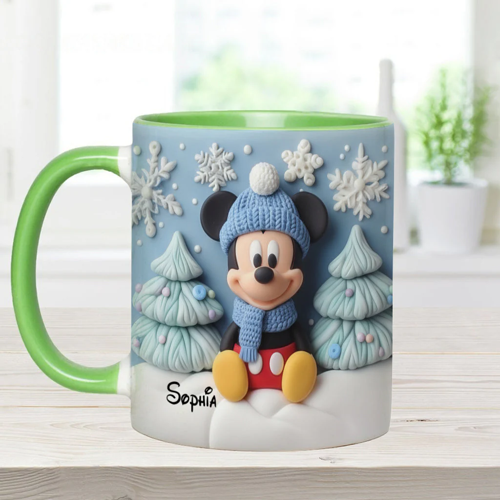 MkMo Magic Mouse - Personalized Accent Mug - Christmas Gift HH01 - Image 8