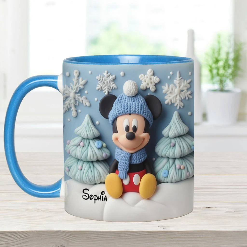MkMo Magic Mouse - Personalized Accent Mug - Christmas Gift HH01 - Image 9