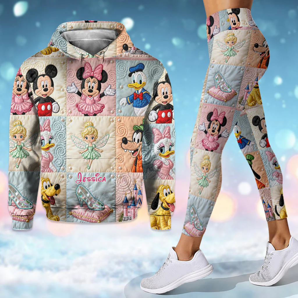 MkMo Magic Mouse - Personalized Hoodie And Leggings - Gift For Her, Christmas, Movie Fans NL122
