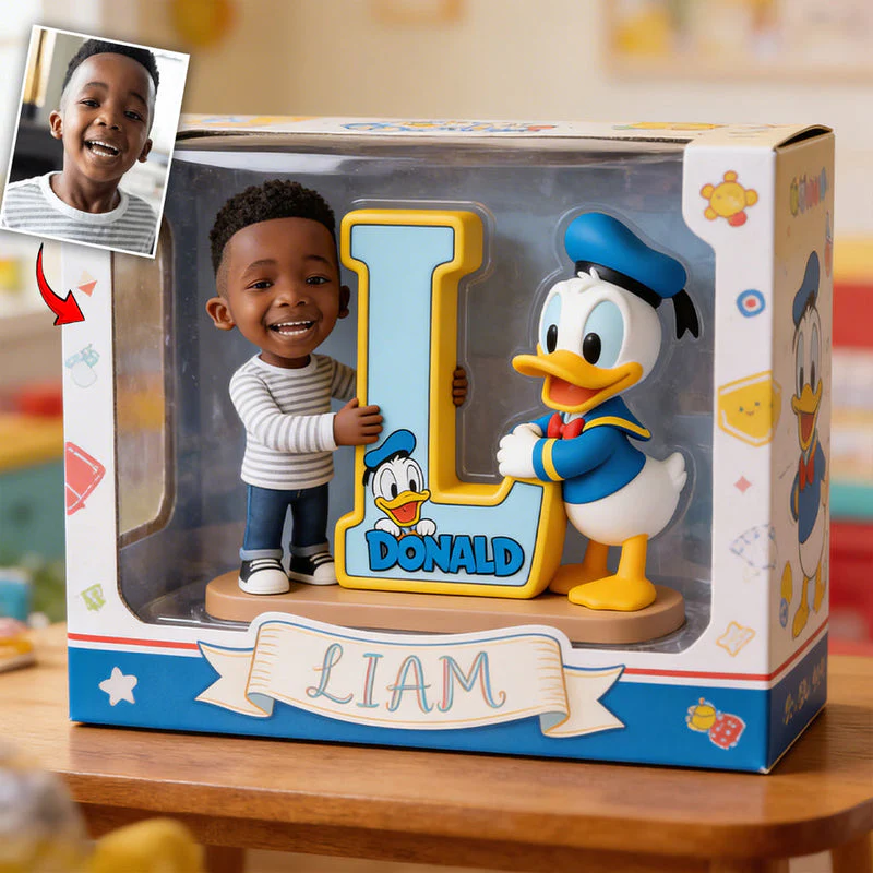 MkMo Magic Mouse With Alphabet - Personalized Acrylic Plaque - Gift For Kids, Movie Fans HH01 - Image 3